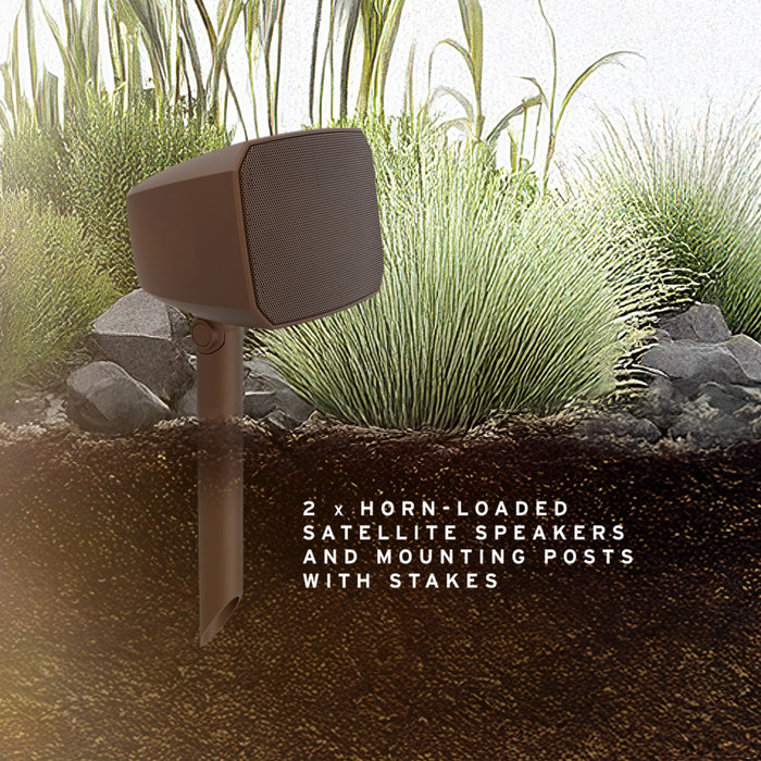 Klipsch Courtyard 2.0 Expansion Pack Landscape Add-on speaker for Courtyard 4.1 System (Pair)