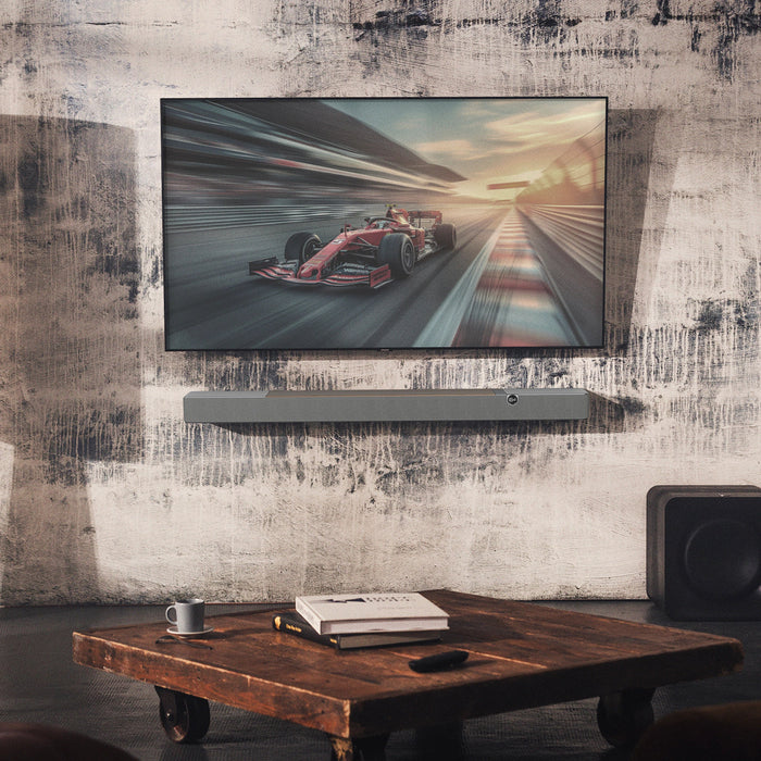 Klipsch Flexus CORE 200 3.1.2 Channel Powered by Onkyo Bluetooth Sound Bar with Dolby Atmos - Walnut