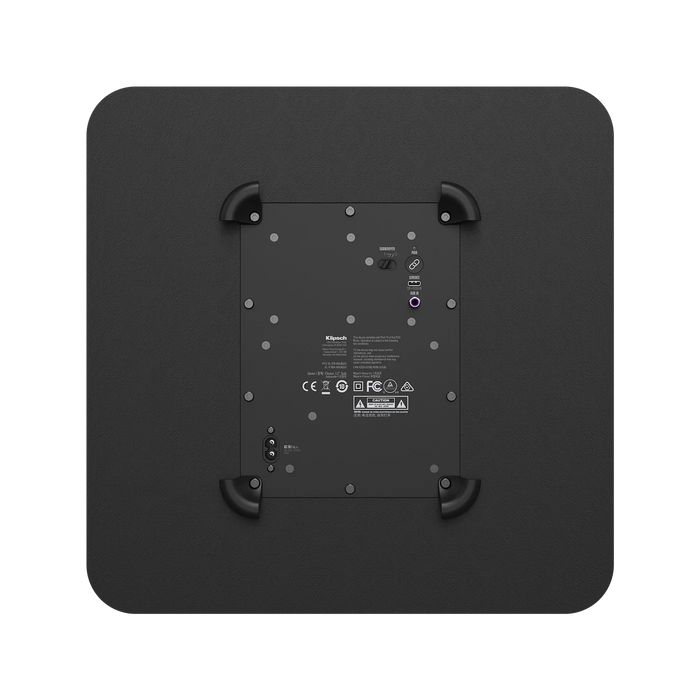 Klipsch Flexus Sub 200 12" Wireless Subwoofer 200 Watts For Flexus Soundbars - Black