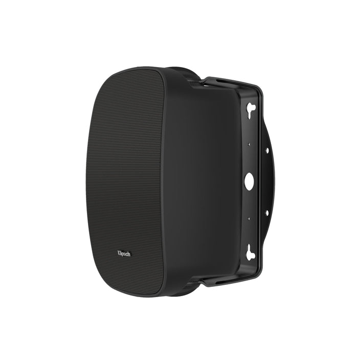 Klipsch RSM-400 All-Weather 160W Full Range 4" Indoor/Outdoor Surface Mount Loudspeaker - Black, Pair