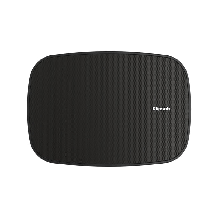 Klipsch RSM-400 All-Weather 160W Full Range 4" Indoor/Outdoor Surface Mount Loudspeaker - Black, Pair