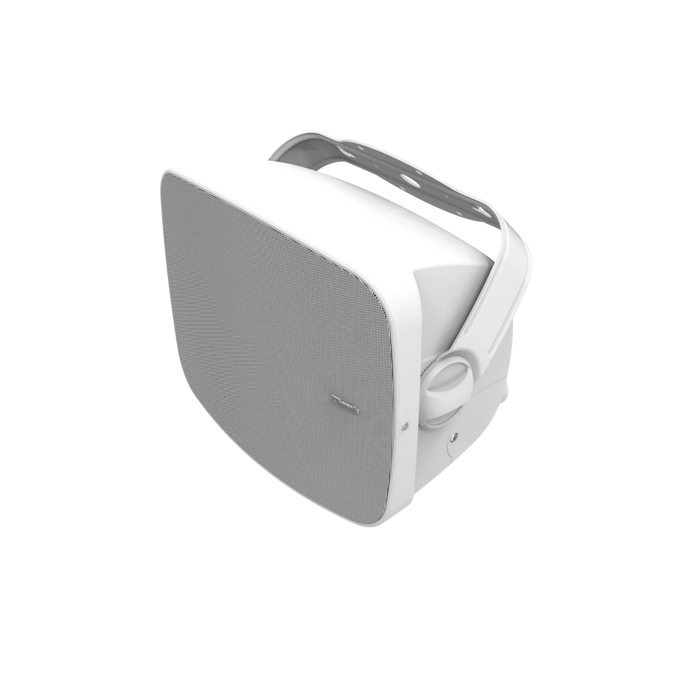 Klipsch RSM-525 Two-Way All-Weather 260W Full Range 5.25" Indoor/Outdoor Residential Surface Mount Loudspeaker - White (Pair)