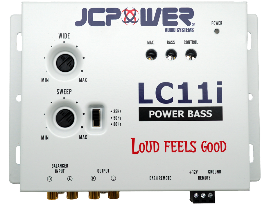 JCPower LC11i Bass Restoration Processor for Car Audio System