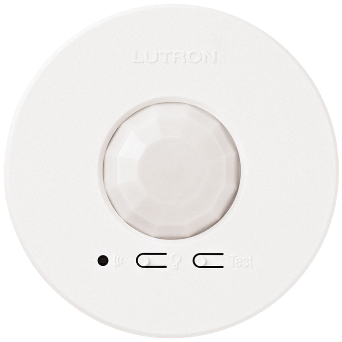 Lutron LRF2-OCR2B-P-WH Ceiling-Mount Occupancy/Vacancy Sensor with 360° Room Coverage