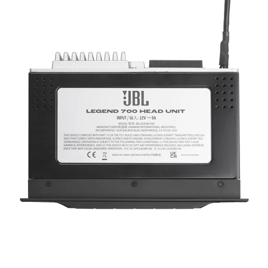 JBL Legend 700 2-DIN 7" Touchscreen Car Stereo with Wireless Apple CarPlay & Android Auto, Bluetooth