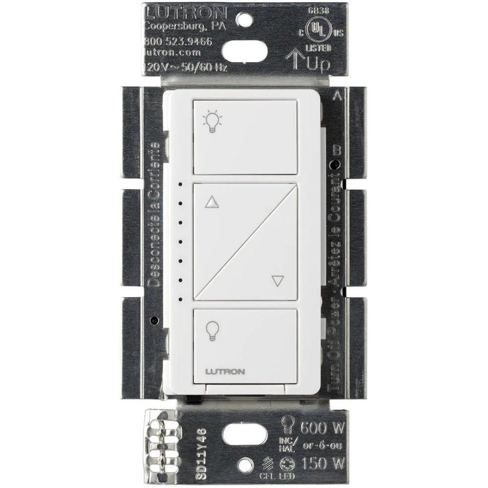 Lutron PD-6WCL-WH Caseta Wireless Multi-Location In-Wall Dimmer (White)