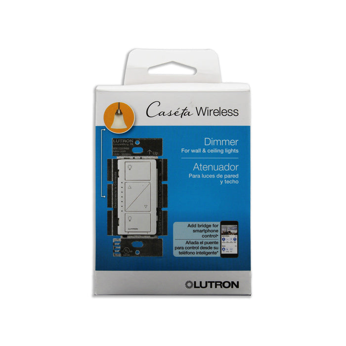 Lutron PD-6WCL-WH Caseta Wireless Multi-Location In-Wall Dimmer (White)