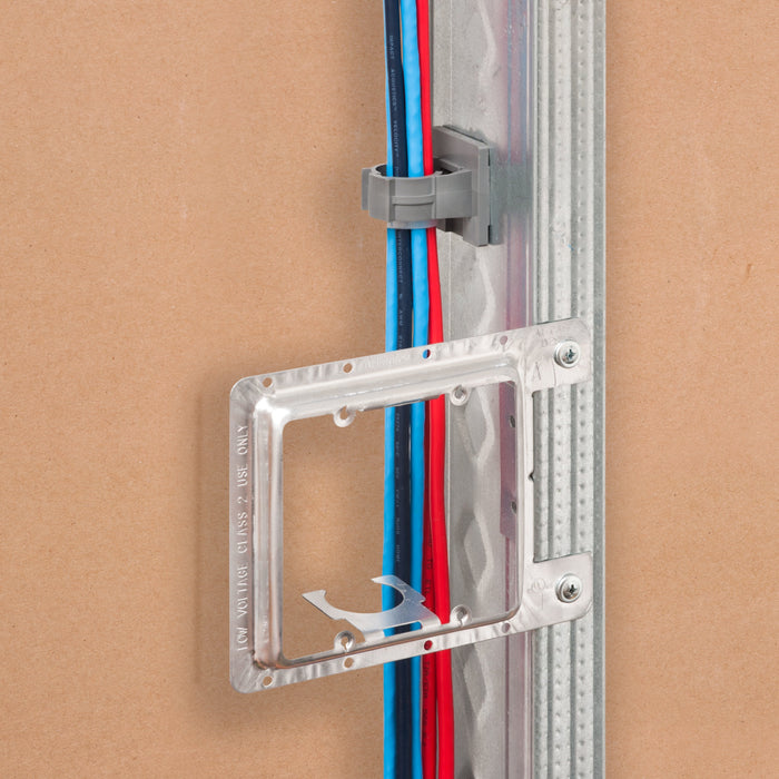 Arlington LV2SN Steel Mounting Bracket For Low Voltage Class 2 Wiring in New Construction