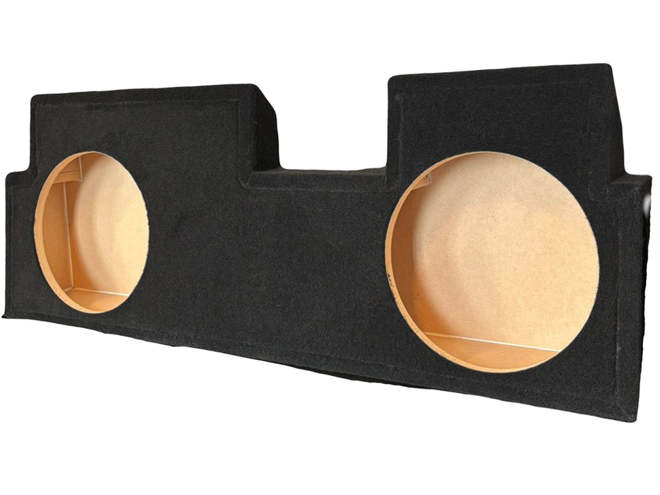 Dual Sealed 10" Car Audio Subwoofer Box MDF 400g Carpet for Jeep Gladiator 2019-2024