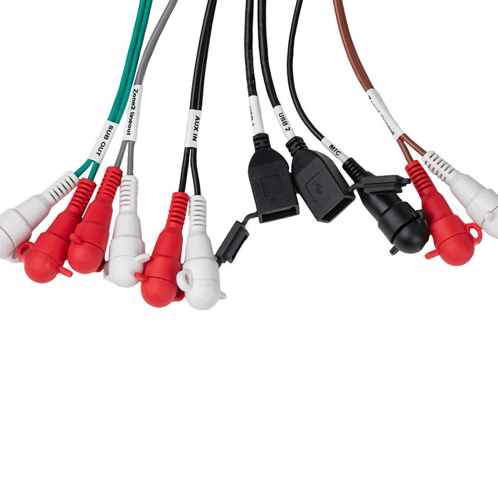 MB Quart GMR-7V1.2 7" Marine Digital Media Source Unit with Wireless Apple CarPlay & Android Auto Bluetooth