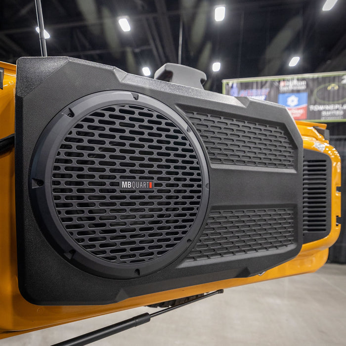 MB Quart MBQBRO-302 Ford Bronco 12" Class-D Tuned 400 Watt Tailgate Subwoofer Car Audio System