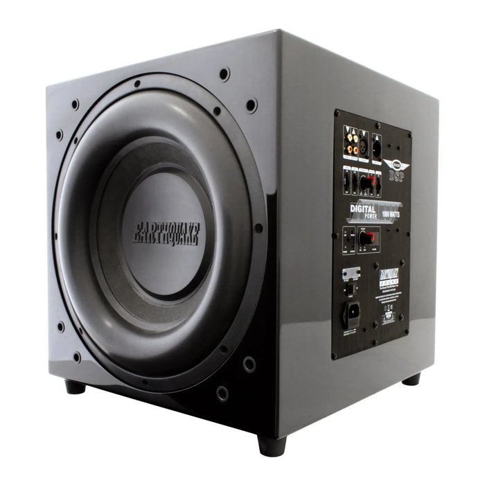 Earthquake Sound MiniMe DSP P-15 Compact Powered Subwoofer 15" 1000W DSP Control and SLAPS Passive Radiator Technology