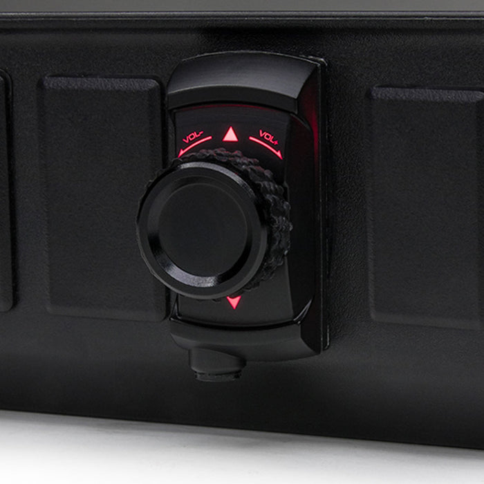 MB Quart N2-WBT Nautic Series Mounted Preamp Controller Bluetooth Backlit Joystick Control - Black