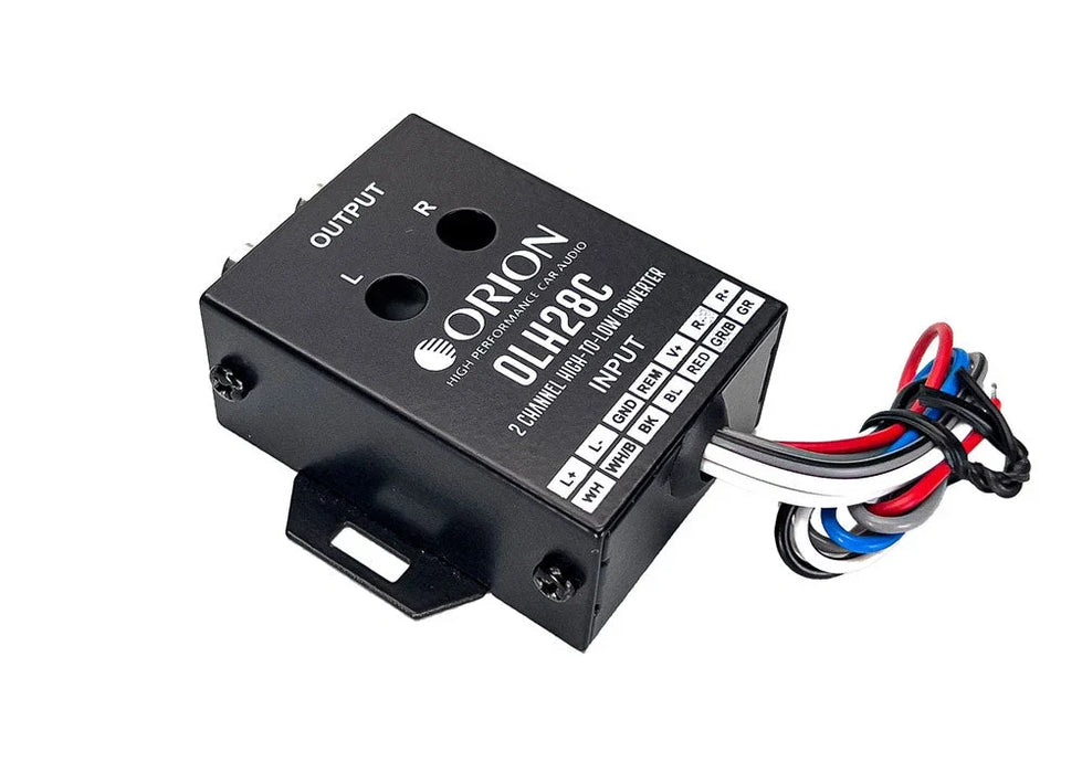 Orion OLH28C 2-Channel High to Low Built-In 12V Remote Level Converter
