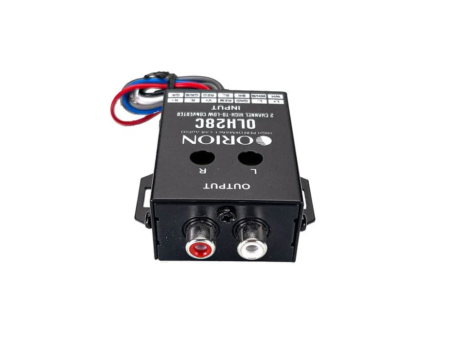 Orion OLH28C 2-Channel High to Low Built-In 12V Remote Level Converter