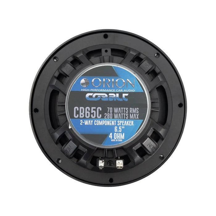 Orion Cobalt Series CB65C 6.5” 2-Way Full Range 280W 4 Ohms Car Audio Component System Speakers