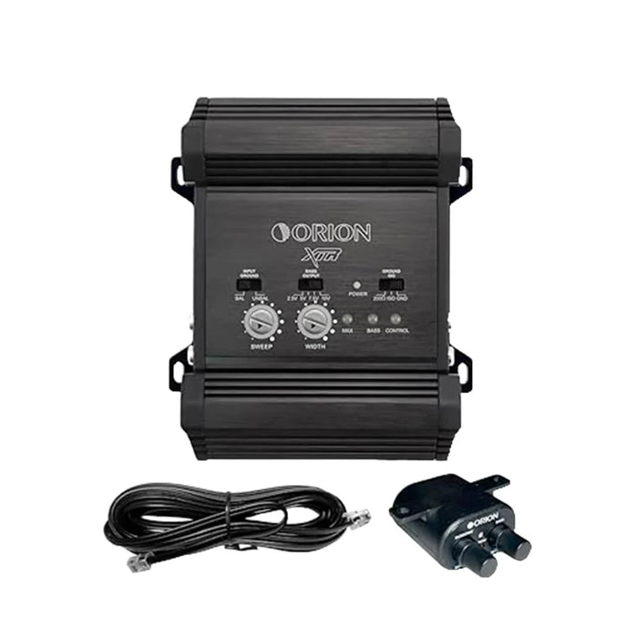Orion XTR-BP25 Bass Processor with Line Driver and Remote 10V Output & Precision Bass Restoration
