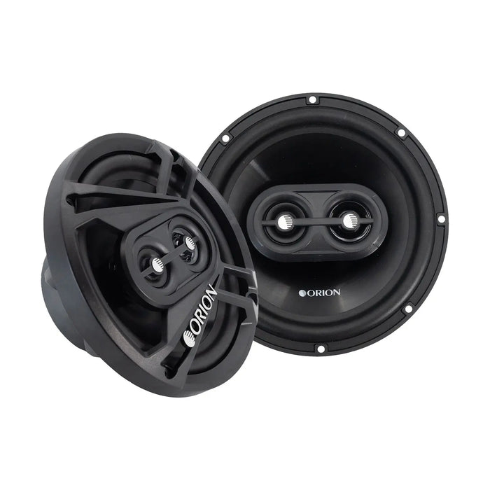 Orion CB653 Cobalt Series 6.5 inch 4 ohms Car Audio 3-Way 240Watts Max Coaxial Speakers (Pair)