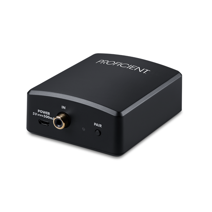 Proficient PAS-WIR-RX-US Subwoofer Wireless Kit Audio Receiver Up to 30 FT - Black