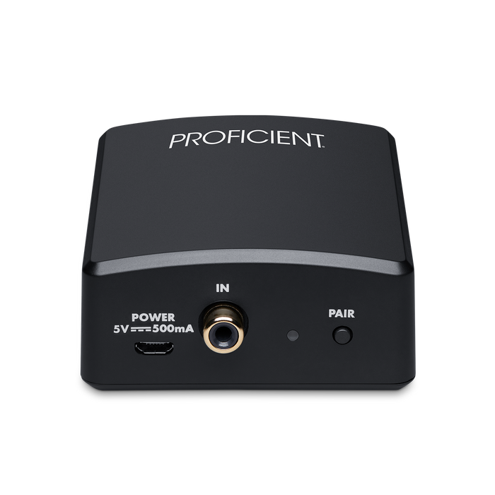 Proficient PAS-WIR-RX-US Subwoofer Wireless Kit Audio Receiver Up to 30 FT - Black