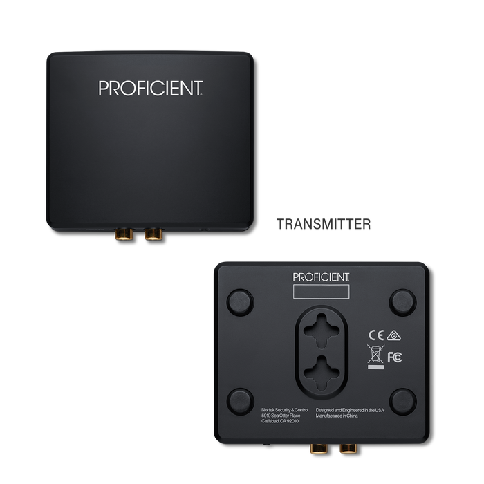Proficient PAS-WIR-SUB-KIT-US Audio System Wireless Subwoofer Kit Up to 30FT - Black