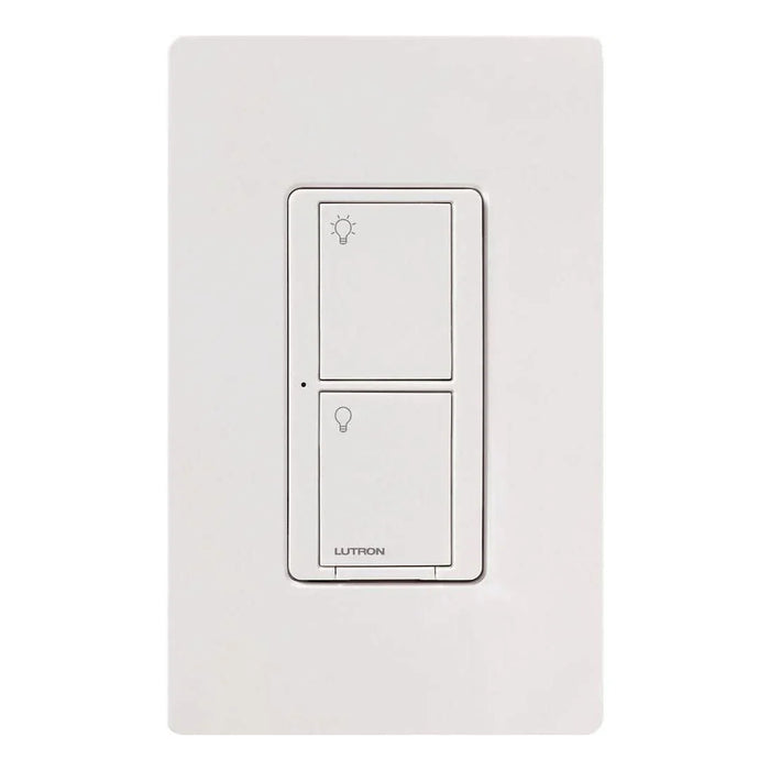 Lutron PD-6ANS-WH Caseta Smart Home Switch, Works with Alexa, Apple HomeKit, Google Assistant, White