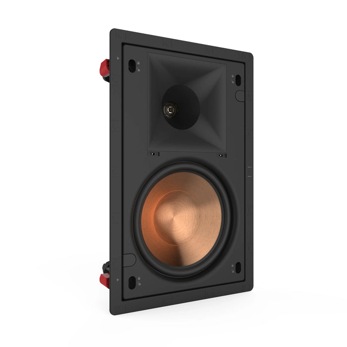 Klipsch PRO-180RPW 8" 200 Watts 8 Ohms Home Audio In-Wall Speaker White (Each)