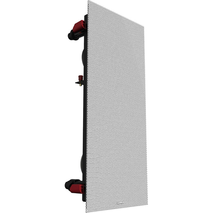 Klipsch PRO-25RW LCR 5.25" 300 Watts 8 Ohms Home Audio Dual In-Wall LCR Speaker, White (Each)
