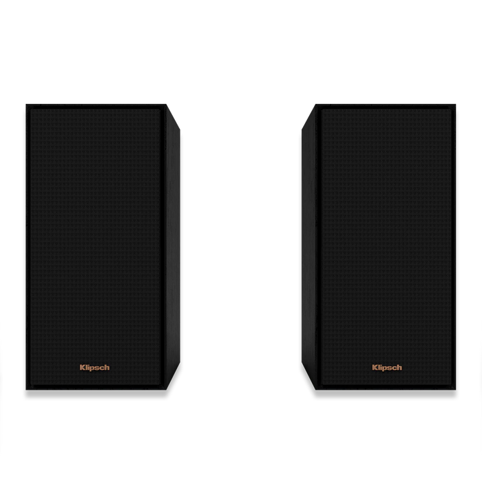 Klipsch R-40M 4" 200W Bookshelf Speakers - Black (Pair)