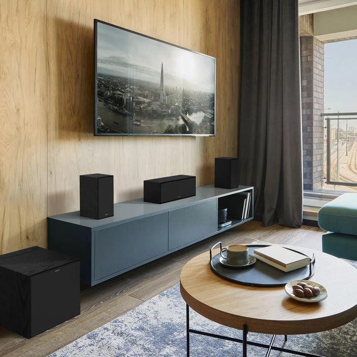 Klipsch R-40M 4" 200W Bookshelf Speakers - Black (Pair)