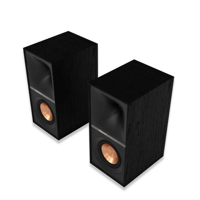 Klipsch R-40M 4" 200W Bookshelf Speakers - Black (Pair)