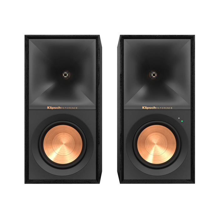 Klipsch R-50PM 240W Powered Bookshelf Speaker with Bluetooth - Black (pair)