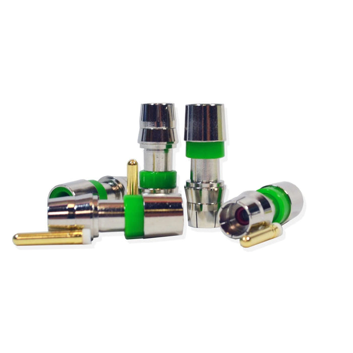 RG59 Cable RCA Compression Connector Adapter