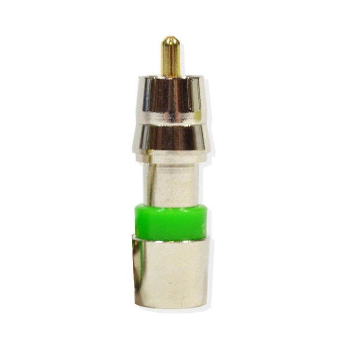 RG59 Cable RCA Compression Connector Adapter