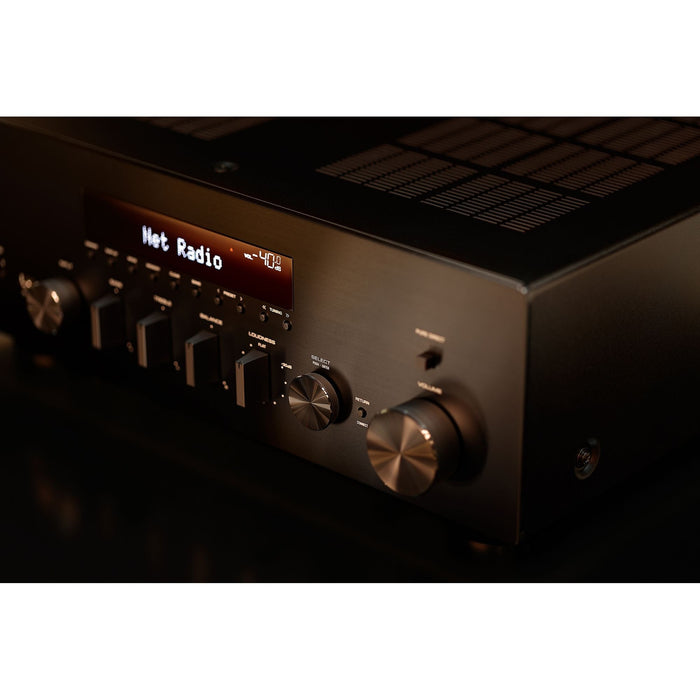 Yamaha R-N600A 2.1-Channel Network Stereo Amplifier with Wi-Fi, Bluetooth, Apple AirPlay2, MusicCast