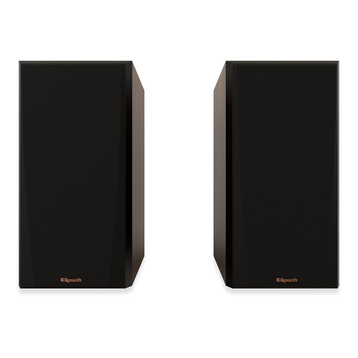 Klipsch RP-500M II Reference Premiere 5.25" 300 Watts Home Audio Bookshelf Speakers (Walnut, Pair)