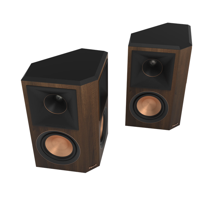 Klipsch Reference Premiere RP-502S II 8 Ohm 400W 5.25" On Wall Surround Sound Speakers (Walnut)