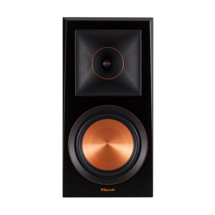 Klipsch RP-600M Reference Premiere 6.5" 400 Watts Home Audio Bookshelf Speakers (Black, Pair)