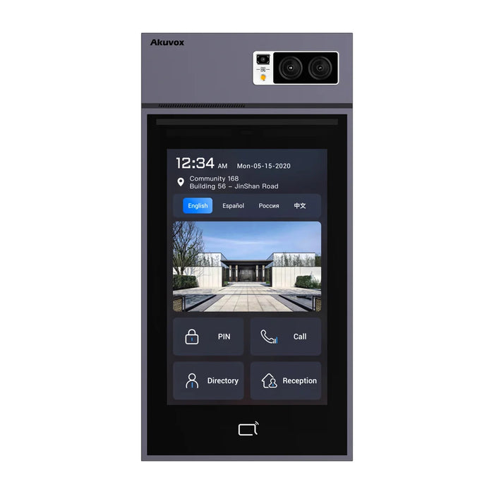Akuvox S539 10" Touchscreen Video Door Phone Android SIP Intercom with QR NFC Bluetooth & Card Access Control