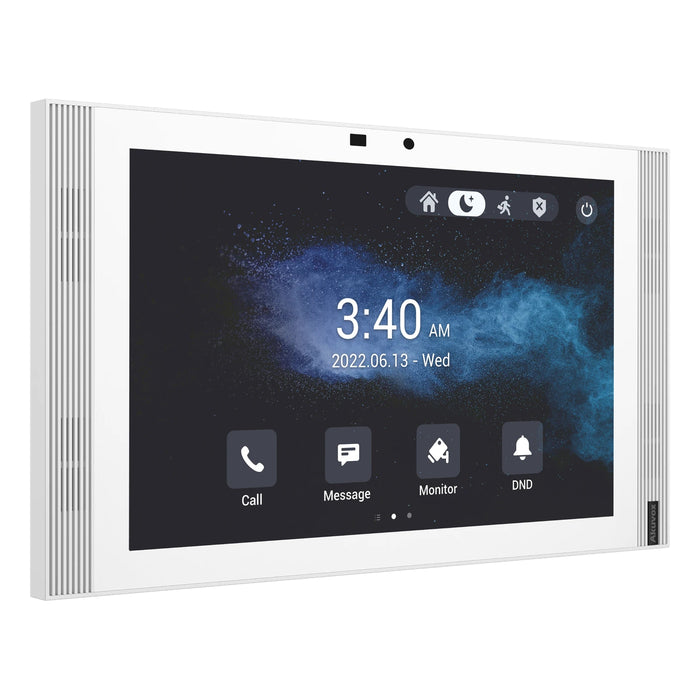 Akuvox S567A 10.1" On-Wall Mounted Android 12 OS IP Indoor Monitor with Capacitive Touch Screen, 5MP Camera, Bluetooth, Wi-Fi 6, RS485 and PoE Support