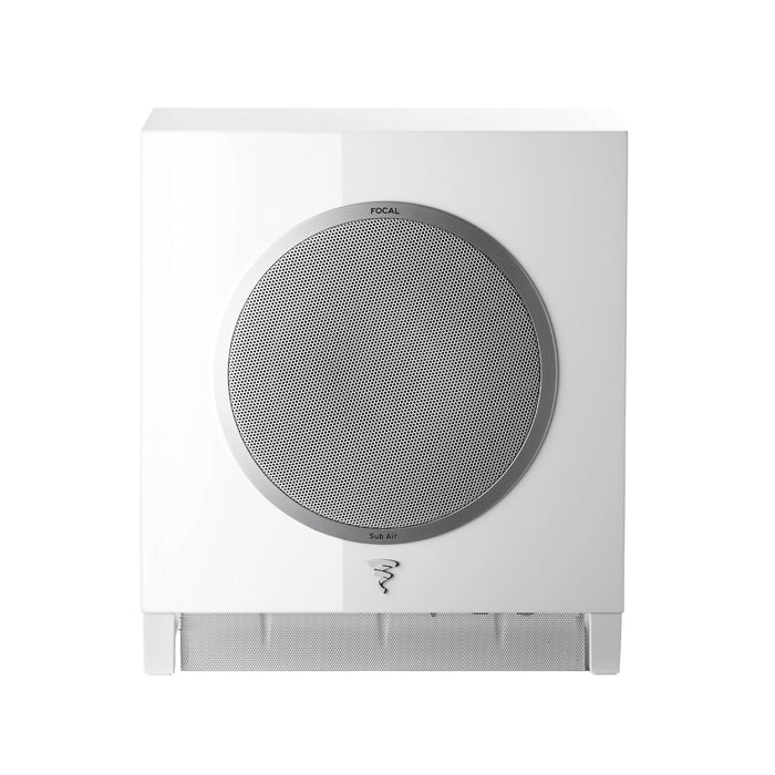 Focal Sub Air 8" Flat Shallow Wall-mountable 150W Wireless Subwoofer (White)