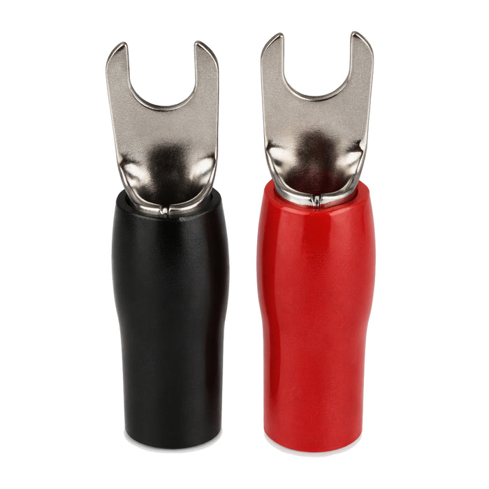 The Install Bay US810-50 8 Gauge #10 Barrier Spade Terminal (25 pairs)