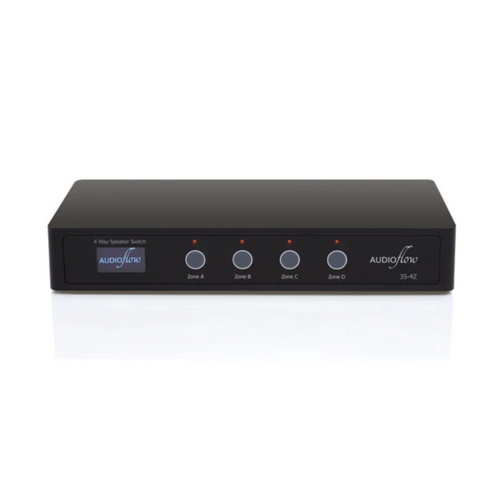 Audioflow 3S-4Z 4 Way Speaker Switch / Selector Box Smart Wi-Fi Control