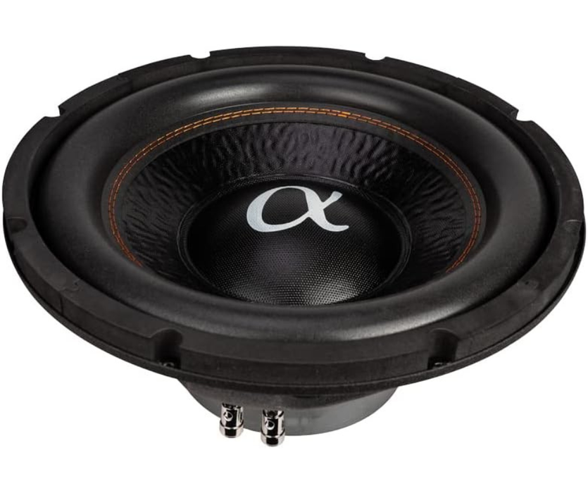 Alphasonik ASW12D AS Series 12" 1200 Watts Max / 400 Watts RMS Dual 4 Ohm Car Subwoofer (each)