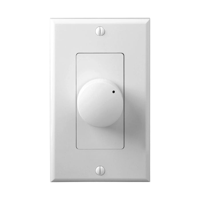 VCSV100 Rotary Knob & Slider 70/100V In-Wall Volume Controls White