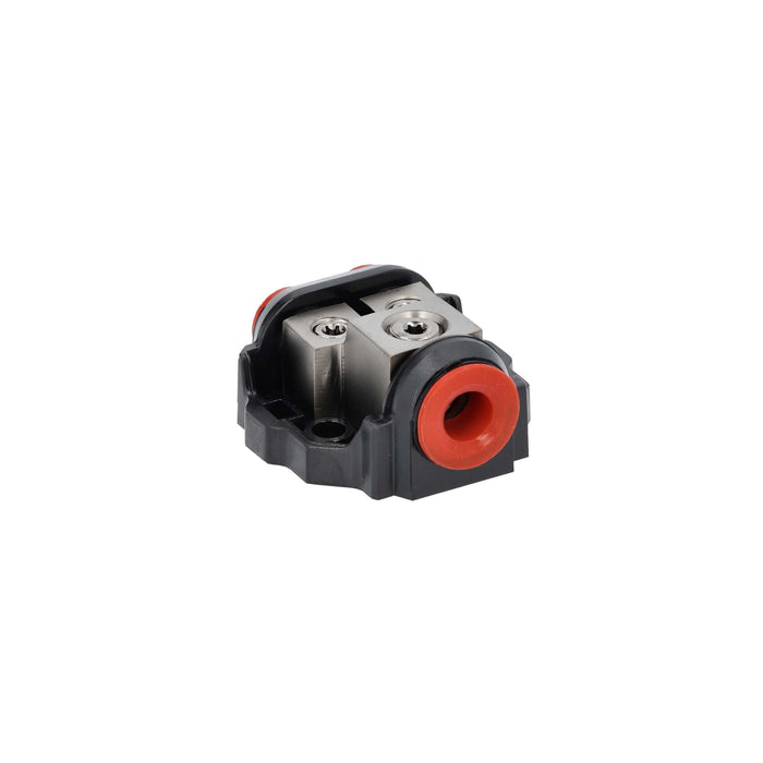 T-spec VDB2 2-Position 1/0-4 AWG in/(2) 4/8 AWG out Compact Distribution Block