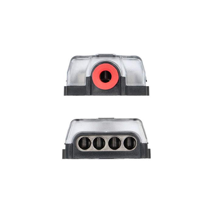 T-spec VDB4 4-Position 1/0-4 AWG in/(4) 4/8 AWG out Compact Distribution Block