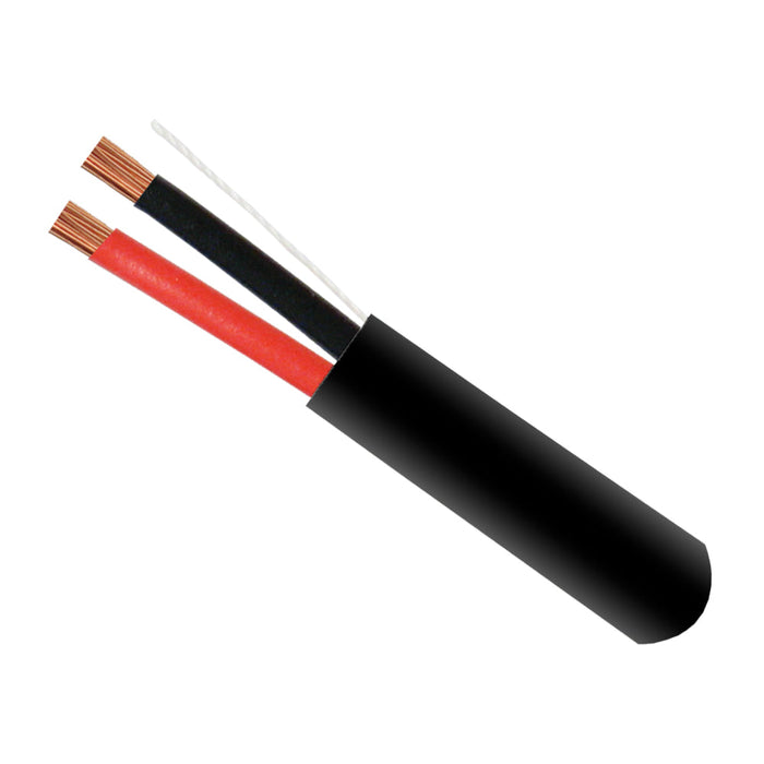 Vertical Cable 209-2320/BK 14 AWG 2 Conductors Indoor OFC Stranded Audio Cable Black 500 ft