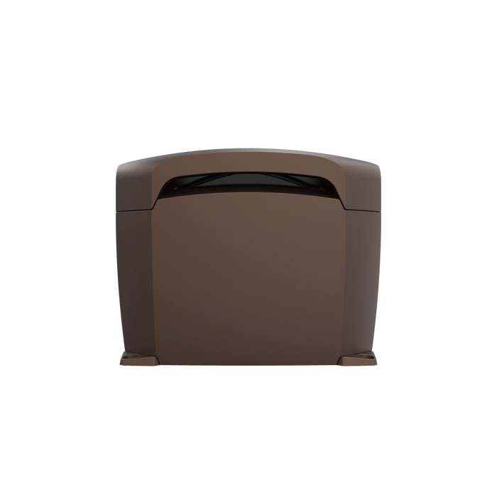 Klipsch Courtyard 4.1 Landscape Speaker System 8-Ohms with Four Aimable Satellites and 10" Subwoofer - Brown Matte