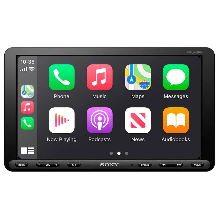 Sony XAV-AX8100 8.95" Floating Multi Media Receiver with Apple Carplay, Android Auto and HDMI Input